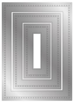 Gemini Nesting Frame Cross Stitch Rectangle Frames Elements Dies  - Stanze - Kreuzstich - Rechteckrahmen 