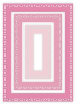 Gemini Nesting Frame Cross Stitch Rectangle Frames Elements Dies  - Stanze - Kreuzstich - Rechteckrahmen 