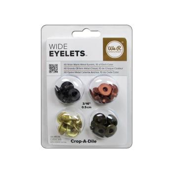 We R Memory Keepers Wide Eyelets Copper Cool Metal Eyelet