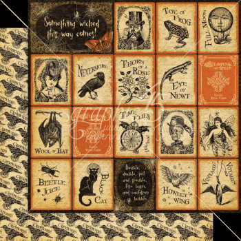 Graphic 45 "Steampunk Spells" 8x8" Paper Pad