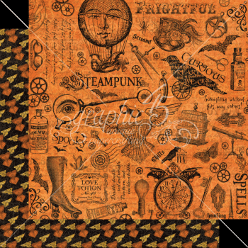 Graphic 45 "Steampunk Spells Deluxe Collector's Edition" 12x12" Collection Pack