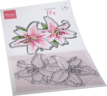Marianne Design - Stamp & Die Tiny's Flowers Lily 