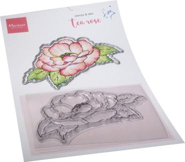 Marianne Design - Stamp & Die Tiny's Flowers Tea Rose 