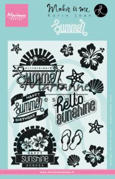 Marianne Design - Clear Stamps -  Summer - Stempel 