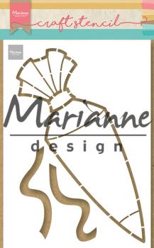 Marianne Design - Stencil - by Marleen Candy Cone  - Schablone 