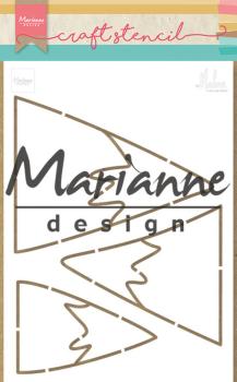 Marianne Design - Stencil - by Marleen Mountains  - Schablone 