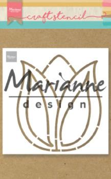 Marianne Design - Stencil - Tulip  - Schablone 