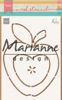 Marianne Design - Stencil -  by Marleen Apple  - Schablone 