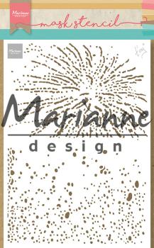 Marianne Design - Stencil - Tiny's Bubbles & Sparkles  - Schablone 