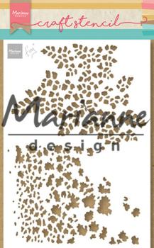 Marianne Design - Stencil -  Tiny's Butterfly Textures  - Schablone 