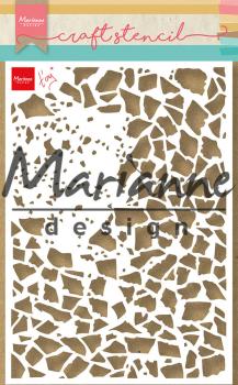 Marianne Design - Stencil - Tiny's Shattered Glass  - Schablone 