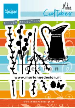 Marianne Design Craftables - Dies -  by Marleen Flower Jug  - Stanzschablone 
