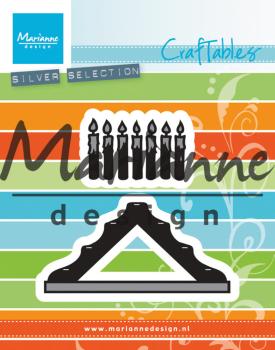 Marianne Design Craftables - Dies -  Candle Bridge  - Stanzschablone 