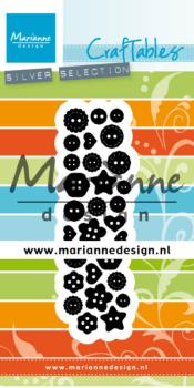 Marianne Design Craftables - Dies -  Buttons  - Stanzschablone 