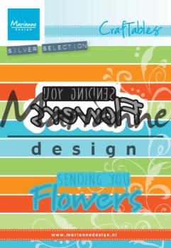 Marianne Design Craftables - Dies -  Sending You Flowers  - Stanzschablone 