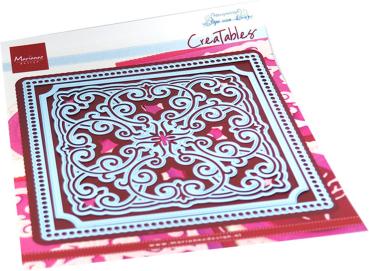 Marianne Design Creatables - Dies -  Anja's Square XL  - Präge- und Stanzschablone 