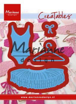 Marianne Design Creatables - Dies -  Ballet Dress  - Präge- und Stanzschablone 