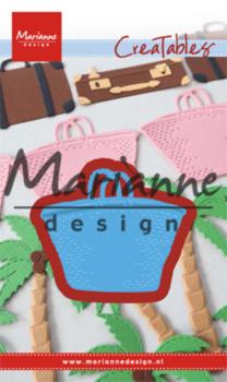 Marianne Design Creatables - Dies -  Beach Bag  - Präge- und Stanzschablone 