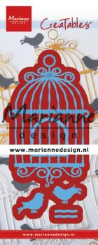 Marianne Design Creatables - Dies -  Bird Cage Large  - Präge- und Stanzschablone 