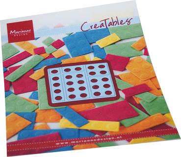 Marianne Design Creatables - Dies -  Bricks  - Präge- und Stanzschablone 