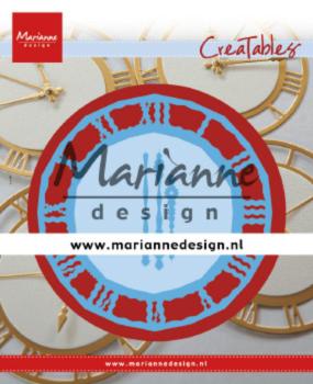Marianne Design Creatables - Dies -  Clock  - Präge- und Stanzschablone 