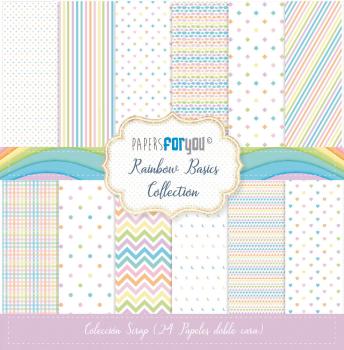 Papers For You - Paper Pack - Rainbow Basics 6x6 Inch 