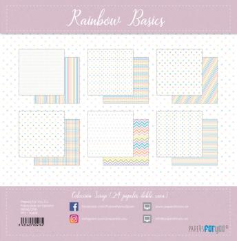 Papers For You - Paper Pack - Rainbow Basics 6x6 Inch 