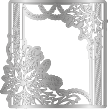 Gemini Decorative Frame Stamp & Die Christmas Foliage  - Stempel & Stanze 