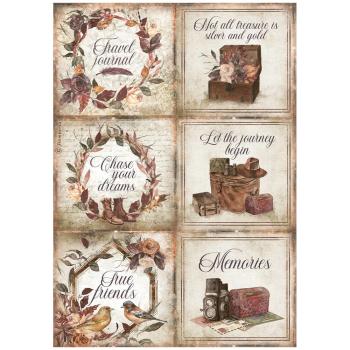 Stamperia "Our Way Cards " A4 Decoupage / Decopatch Papier 