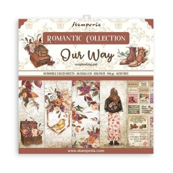 Stamperia "Our Way" 8x8" Paper Pack - Cardstock