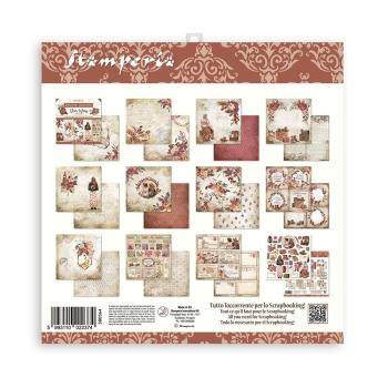 Stamperia "Our Way" 8x8" Paper Pack - Cardstock