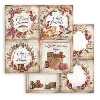 Stamperia "Our Way" 8x8" Paper Pack - Cardstock