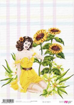 Paper For you - Rice Paper Kit -   Pin Up Party  - Decoupage