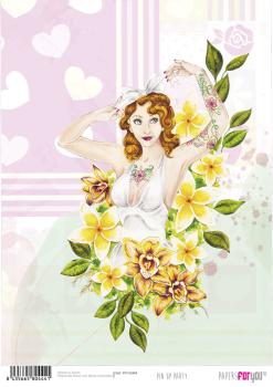 Paper For you - Rice Paper Kit -   Pin Up Party  - Decoupage