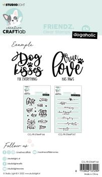 Creative Craft Lab - Studio Light - Clear Stamp - Dogaholic - Stempel