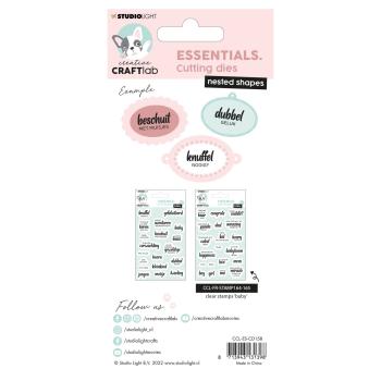 Creative Craft Lab - Studio Light - Dies - Nested shapes oval - Stanze 