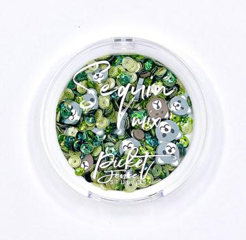 Picket Fence Studios -  Bears in the Forest Sequin Mix  - Pailetten