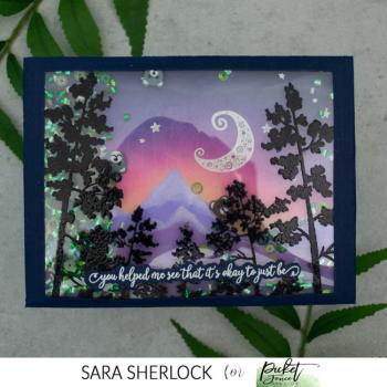 Picket Fence Studios -  Bears in the Forest Sequin Mix  - Pailetten