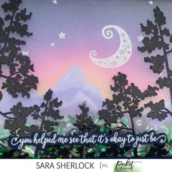 Picket Fence Studios -  Bears in the Forest Sequin Mix  - Pailetten