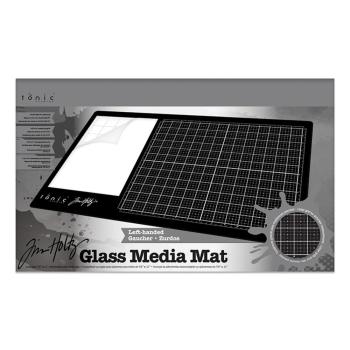 Tonic Studios - Tim Holtz - "Glass Media Mat Left Handed " - Glasmatte für Linkshänder