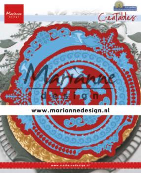 Marianne Design Creatables - Dies -  Petra's Winter Circle  - Präge - und Stanzschablone 