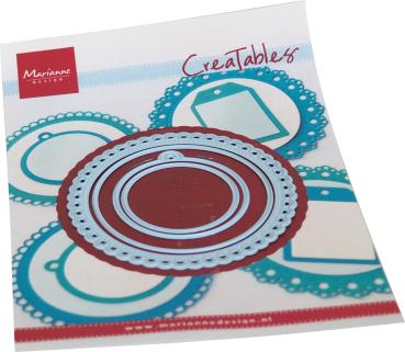 Marianne Design Creatables - Dies -  Small Circle Arches  - Präge - und Stanzschablone 