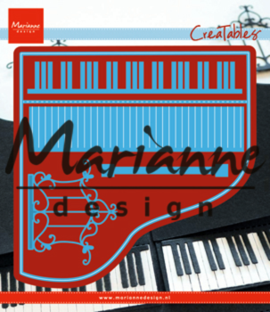 Marianne Design Creatables - Dies -  Piano  - Präge - und Stanzschablone 