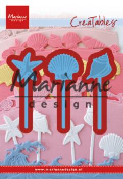 Marianne Design Creatables - Dies -  Sea Shell Pins  - Präge - und Stanzschablone 