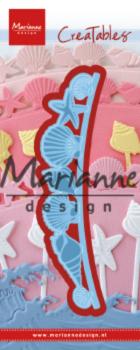 Marianne Design Creatables - Dies -  Sea Shells Border  - Präge - und Stanzschablone 