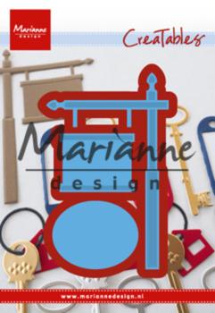 Marianne Design Creatables - Dies -  Sign Post  - Präge - und Stanzschablone 