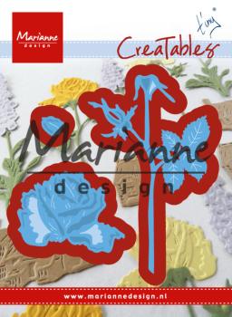 Marianne Design Creatables - Dies -  Tiny's Rose  - Präge - und Stanzschablone 