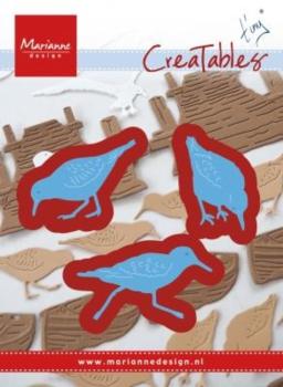 Marianne Design Creatables - Dies -  Tiny's Sand Pipers  - Präge - und Stanzschablone 