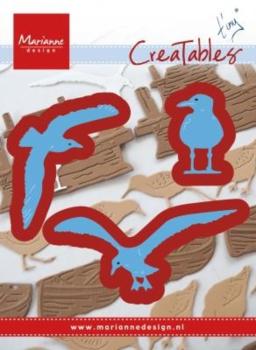 Marianne Design Creatables - Dies -  Tiny's Sea Gulls  - Präge - und Stanzschablone 