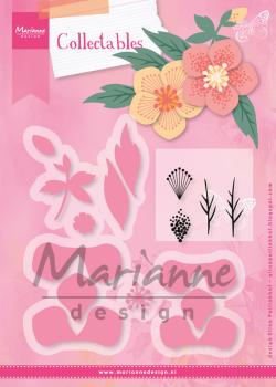 Marianne Design -Collectables - Stamp & Dies -  Eline's Helleboras  - Stempel und Stanzschablone